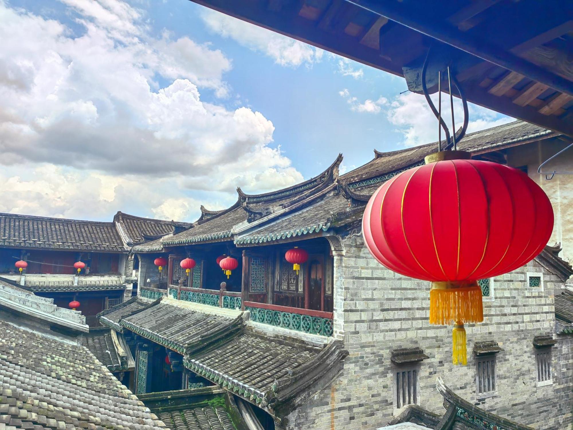 Tulou Fuyulou Changdi Inn Yongding Eksteriør billede