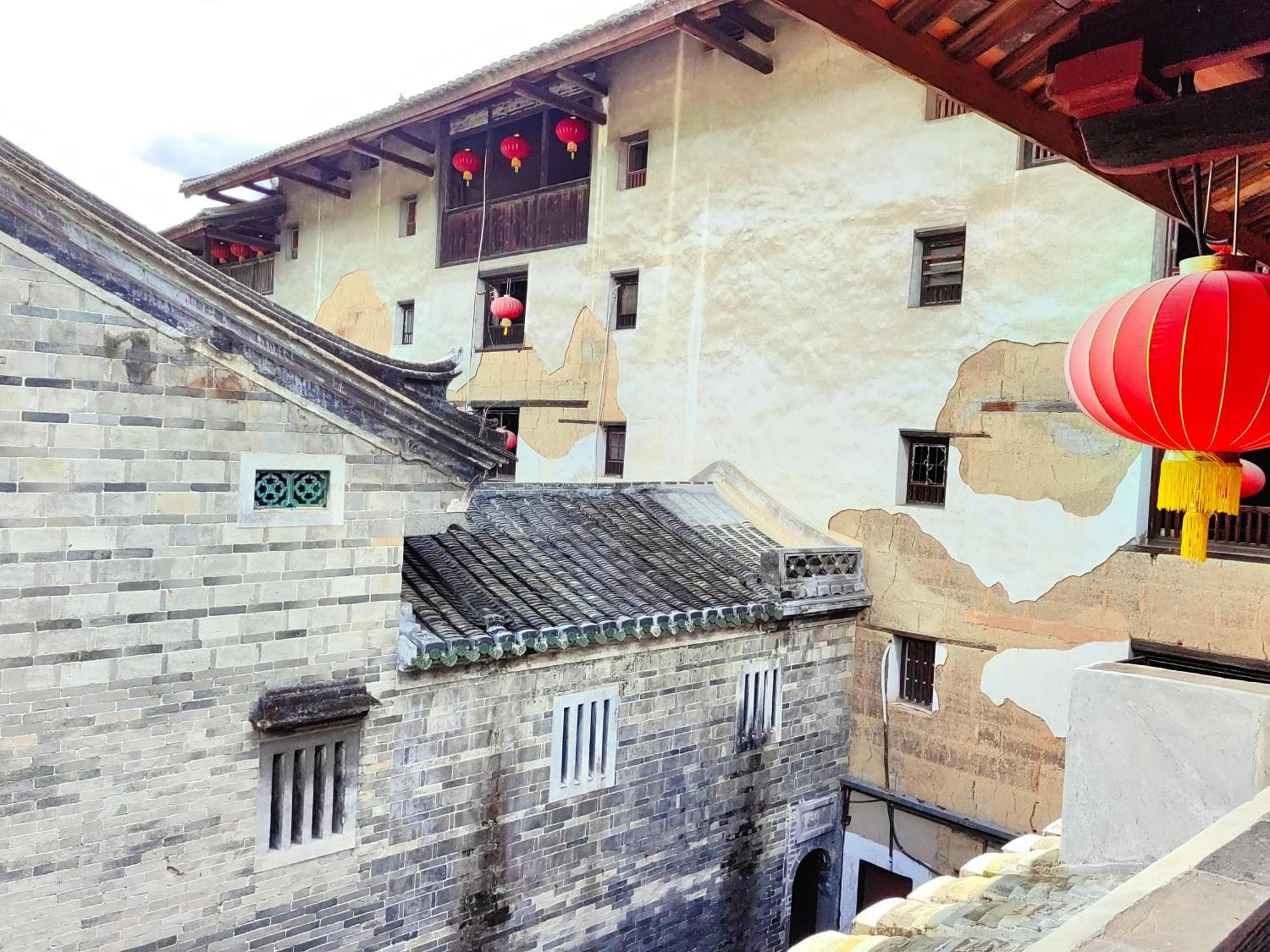 Tulou Fuyulou Changdi Inn Yongding Eksteriør billede